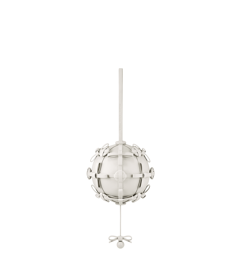 Button Bow Sphere - Porcelain